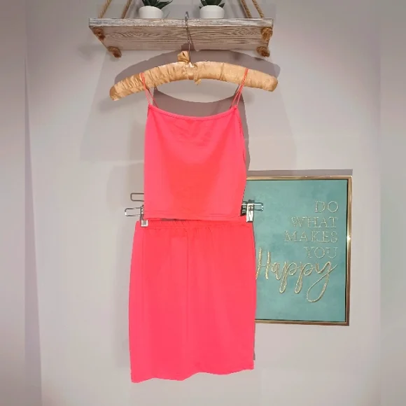2pc Neon Pink set - Picture 2 of 5
